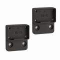 Deckorators ALX Contemporary Straight Brackets - Textured Black