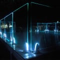 Regal Crystal Rail No-Iron Glass Panels - Installed