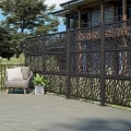 Deckorators Privacy Screen Frame Kits With Wildwood Panels