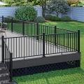 Deckorators Aluminum Rapid Rail Installed - The Deck Store Online