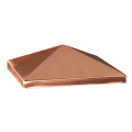The Deck Store Metal Point Post Caps - Copper
