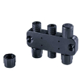 Dekor 6 Port Splitter With Caps