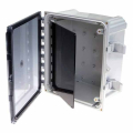 Dekor EZENCLOSUREKIT Outdoor Enclosure Box With Hinged Panel Attached