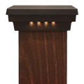 Dekor Flat Post Cap Lights