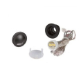 Dekor Recessed Stair Light With Round Down Faceplate