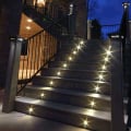 Dekor Recessed Stair Lights Installed