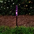 Dekor RGBW Lucentis Pathway Light Lit Pink