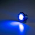 Dekor RGBW Recessed Deck Light Lit Blue