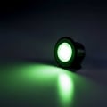 Dekor RGBW Recessed Deck Light Lit Green