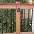 Dekor Round Aluminum Balusters Installed