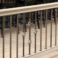 Dekor Round Aluminum Basket Balusters - Diamond Pattern