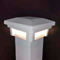 Dekor Savona Post Cap Light - Intrinsic White w/4 Sides Lit