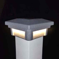Dekor Savona Post Cap Light - Majestic Stone w/4 Sides Lit