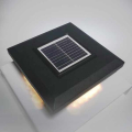 Dekor Savvy Solar Post Cap Light - Black Top View