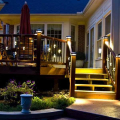 Dekor Square Aluminum Lighted Basket Balusters - On Deck Rail