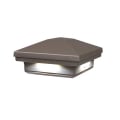 DekPro Effex Avalanche Down Light Pyramid Post Cap - Cocoa Bronze