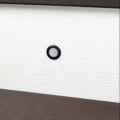 DekPro Effex Black Recessed Stair Light - Installed