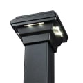 DekPro Effex Solar Post Cap - 2in Black Underside