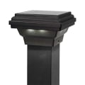 DekPro Effex Solar Post Cap - 2in Black