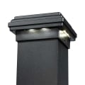 DekPro Effex Solar Post Cap - 3in Black Underside