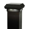 DekPro Effex Solar Post Cap - 3in Black
