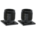DEKPRO Square Baluster Connectors - Straight