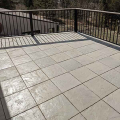 DekTek Mediterranean Deck Tiles - Limestone Installed
