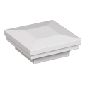 Ornamental Post Cap - White
