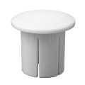 Deckorators Secondary Handrail 1" Grab Rail End Cap - White
