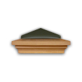 East Creek Post Cap from Nantucket Post Cap - Pewter