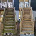 EXPERT Stain & Seal Wood Cleaner Before & After