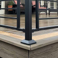 Fe26 Black Sand Post Skirt Installed