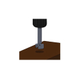 Fortress Accent 1" Forstner Bit Diagram