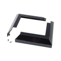 Fortress Accents 2 Piece Post Skirt - Gloss Black Unassembled