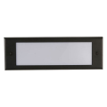Genesis Recessed Brick Light - Black
