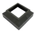 Impression Rail Express 4" 2-piece Post Skirt - Angled View