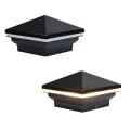 Iris Anello Led Post Light - Black