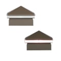Iris Anello Led Post Light - Bronze