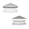 Iris Anello Led Post Light - White