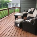 KDAT Brown Color Mix & Clear Deck Sealer On Deck