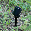Adjustable Landscape Spotlight Tilted Up Side View