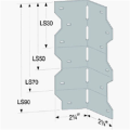 Simpson Strong Tie LS70 Skewable Hanger Dimensions