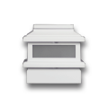 MaciMae Solar Post Cap Light - White