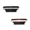 Mini Saturn LED Post Cap Light from Aurora - Matte Black