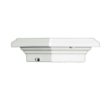 Aurora Mini Flat Top Post Cap - 2-1/2" - White