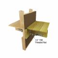 MiTek DTB-TZ Deck Tie Back Ledger Installation