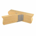 Mitek SKH26L-TZ Angled Joist Hanger Installed
