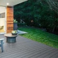 MoistureShield Vision Decking Smokey Gray Installed