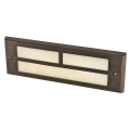 Mt. Evans Recessed Brick Light - Antique Bronze