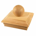 Deckorators Newport Wood Ball Top Post Cap 5-5/8"